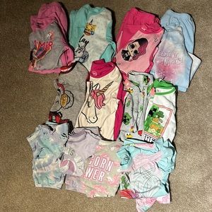 Girls Size 6 Pajama Bundle